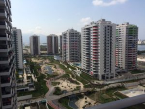 The Olympic Village in Rio de Janeiro