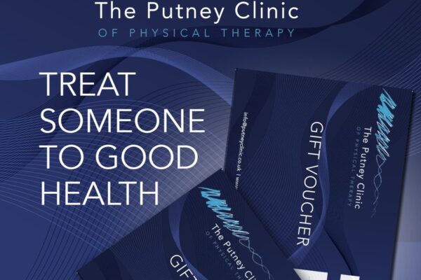 Gift vouchers from the Putney Clinic of Physical Therapy
